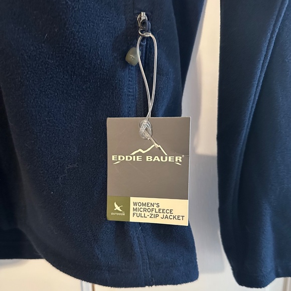 Lightweight Sage branded micro fleece jacket by Eddie Bauer - Picture 2 of 6
